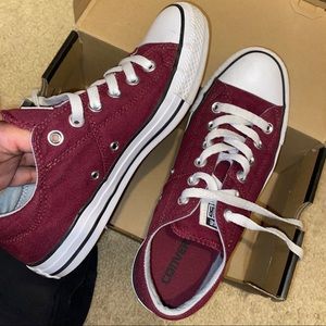 Burgundy CONVERSE